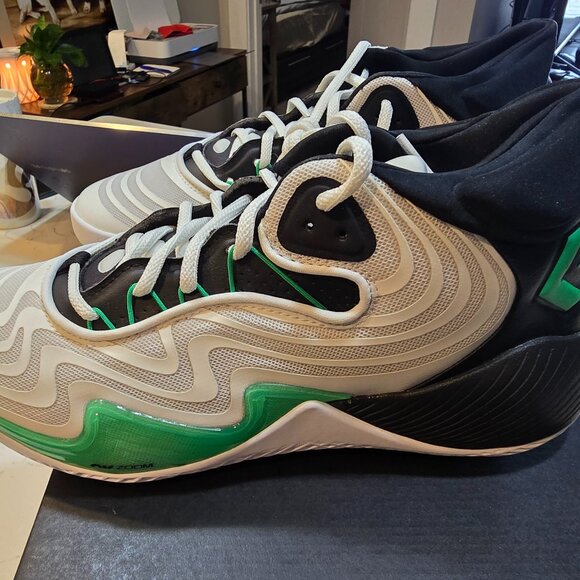 Converse All Star BB Shift CX White Black Green Men Basketball Shoe A08648C 10 - Picture 1 of 14
